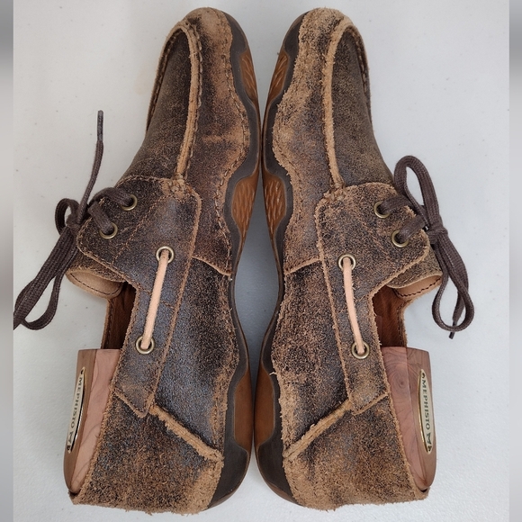 Ariat 4LR Gleeson Suede Leather Driving Moccasin Slip On Loafers Size 10D - Picture 4 of 12